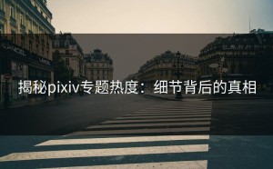 揭秘pixiv专题热度：细节背后的真相