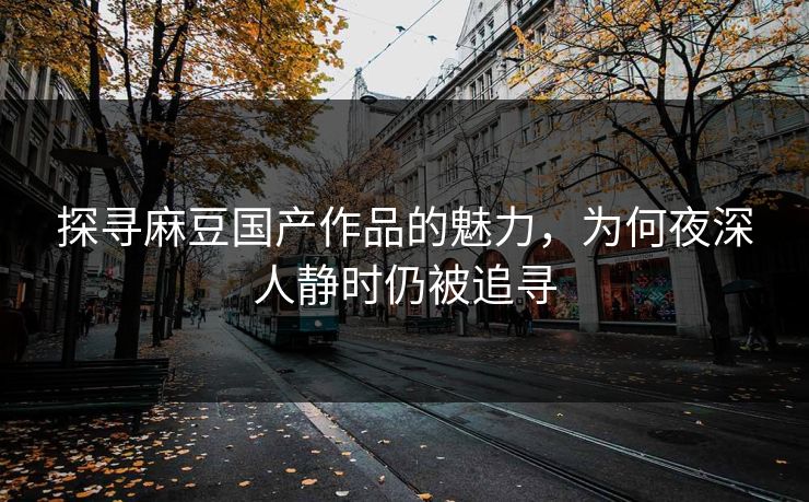 探寻麻豆国产作品的魅力，为何夜深人静时仍被追寻